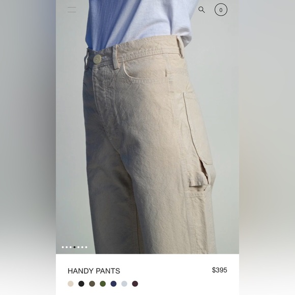 Jesse Kamm handy pants size 6, white NWOT. - Picture 9 of 13